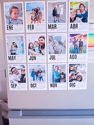 Calendario magnético