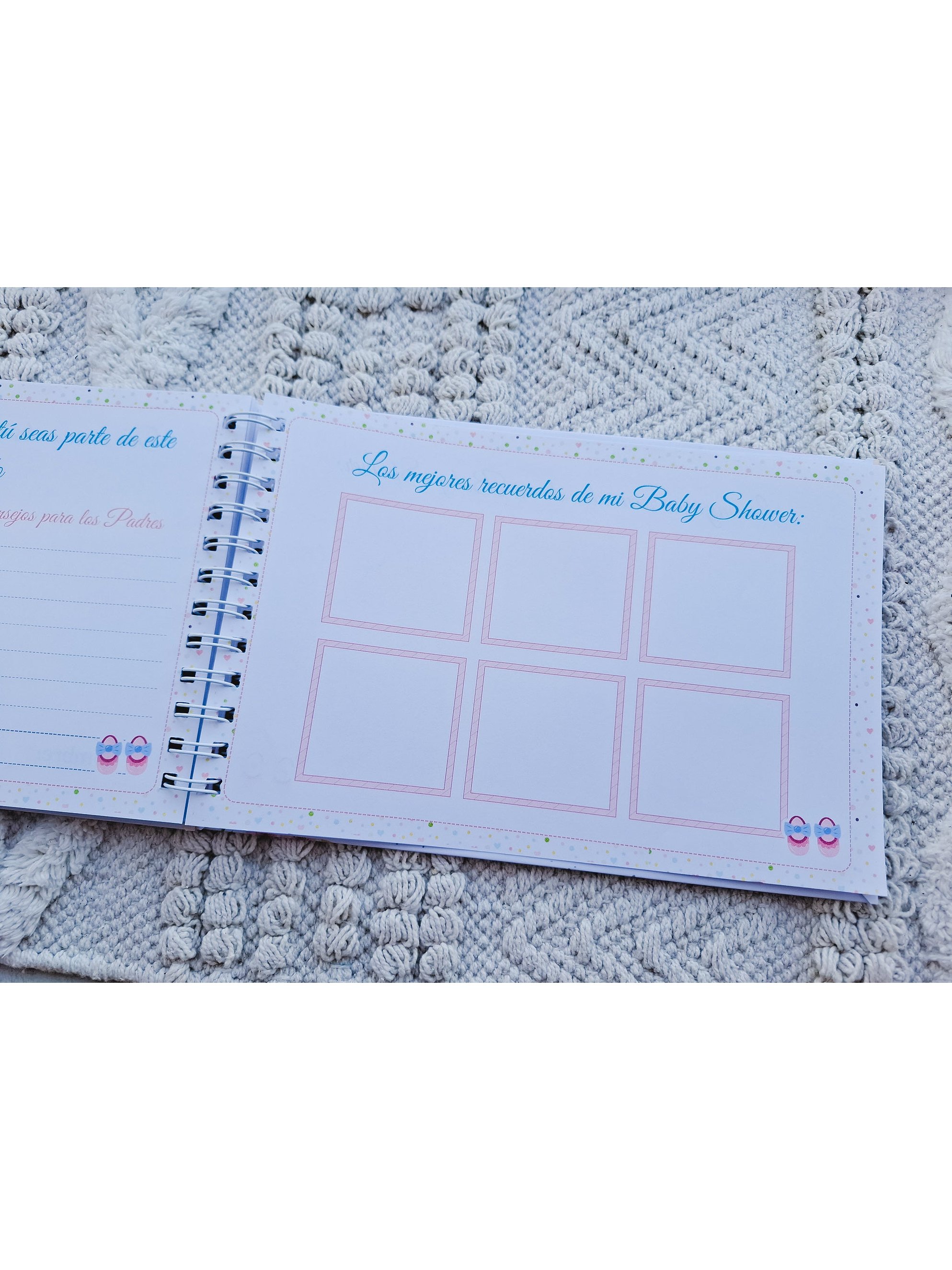 Álbum buenos deseos Baby Shower Conejita. 3