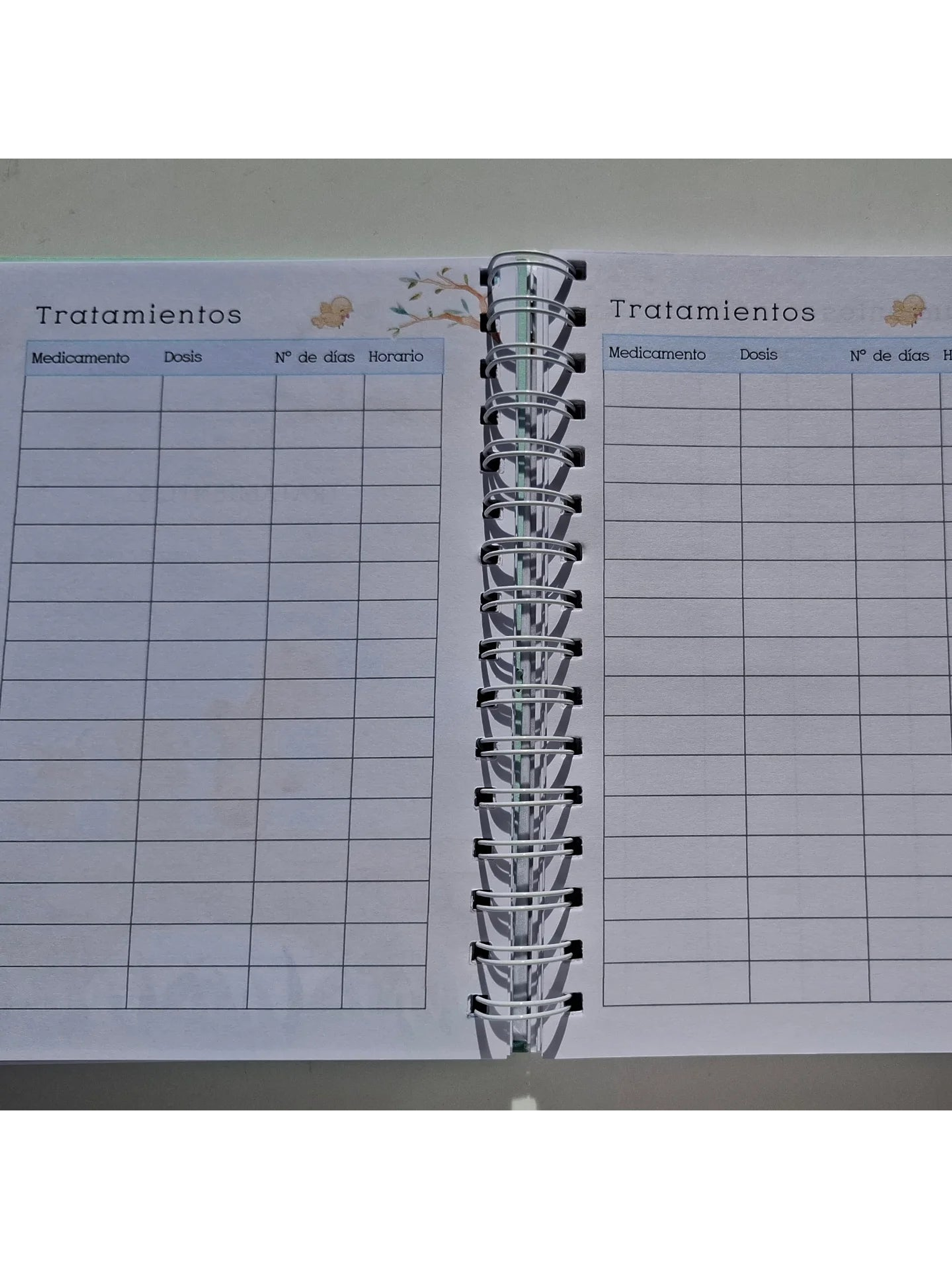 Agenda pediátrica animales tiernos. 6