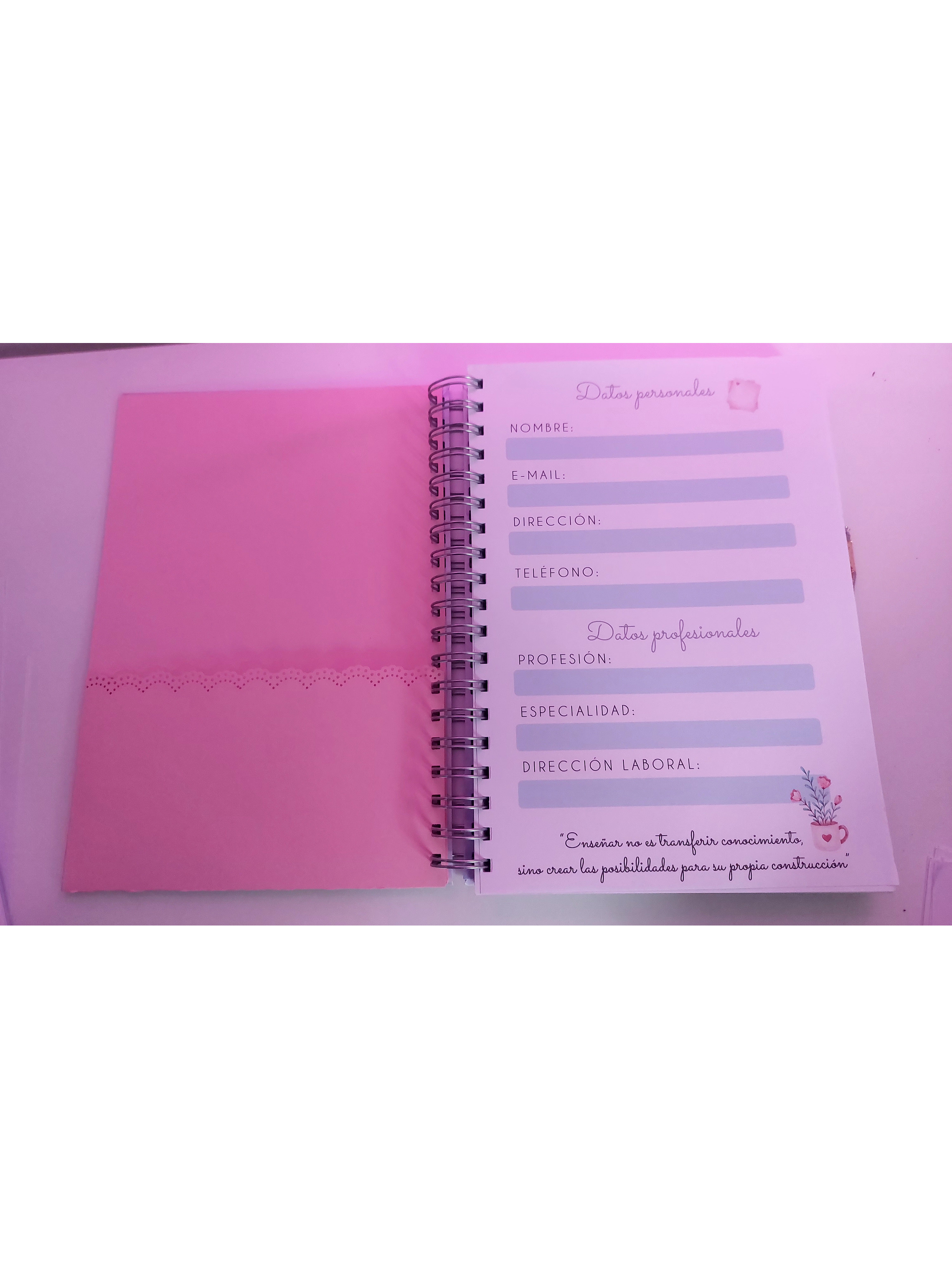 Planner Docente Personalizado 3