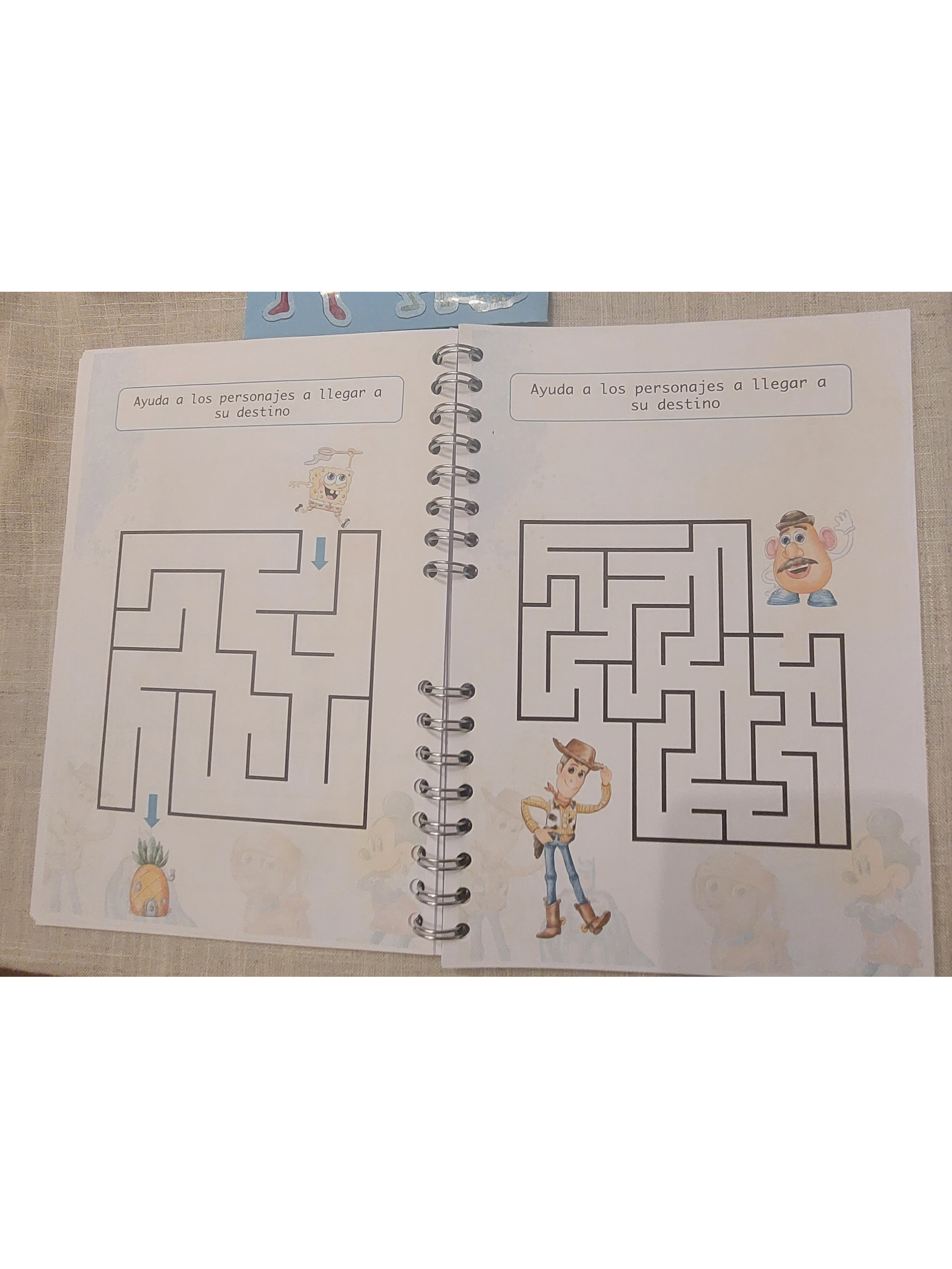 Libro de actividades Disney 8