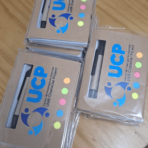 Set ecológico, Libreta con block de notas, post it y lápiz.