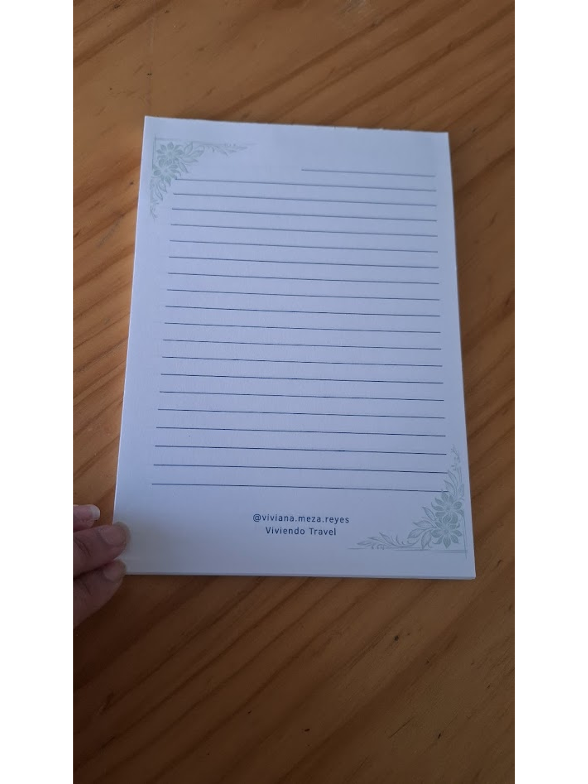 Block de notas personalizado 1