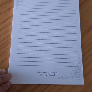 Block de notas personalizado