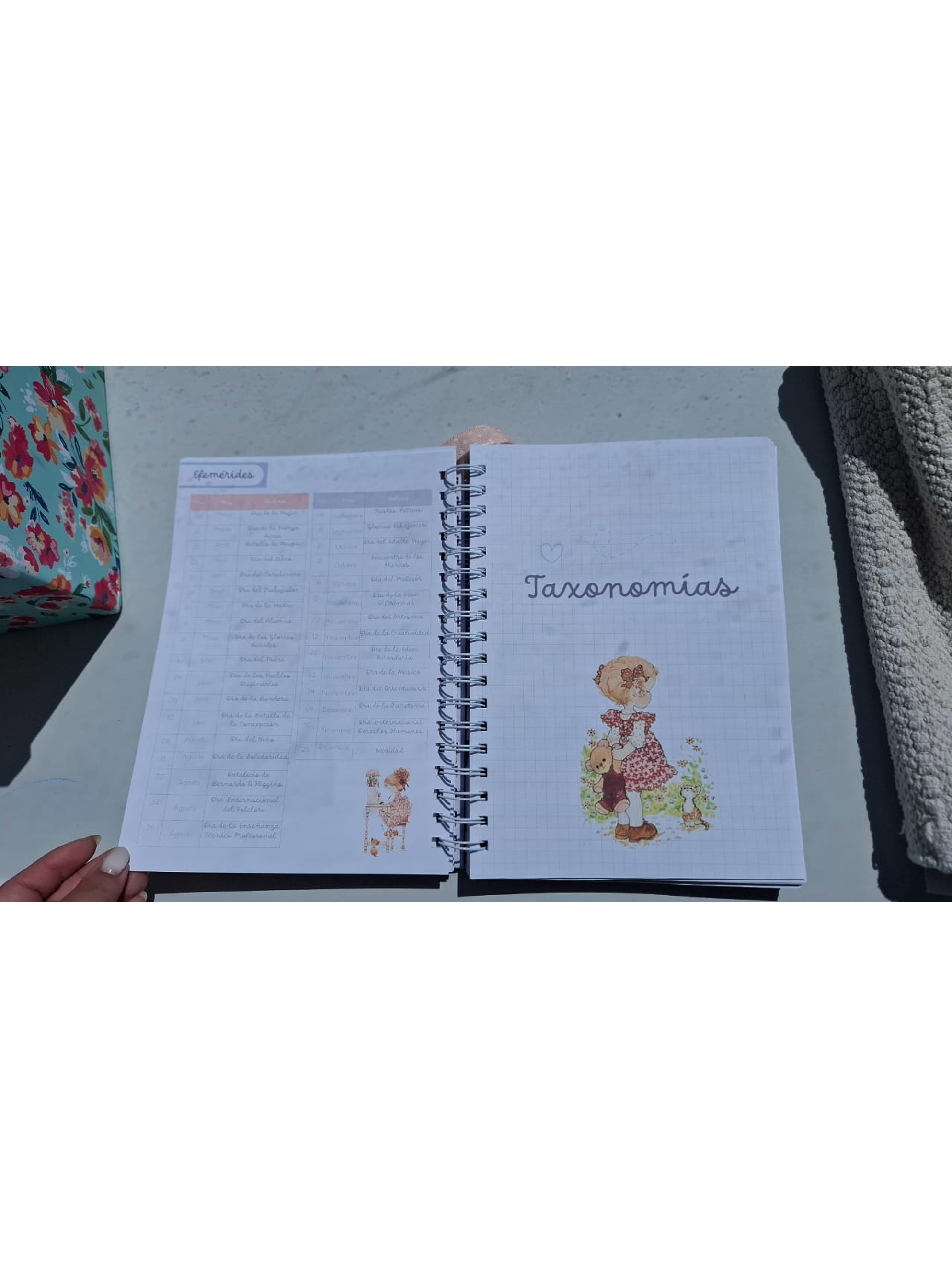 Planner Docente Sarah Kay 6