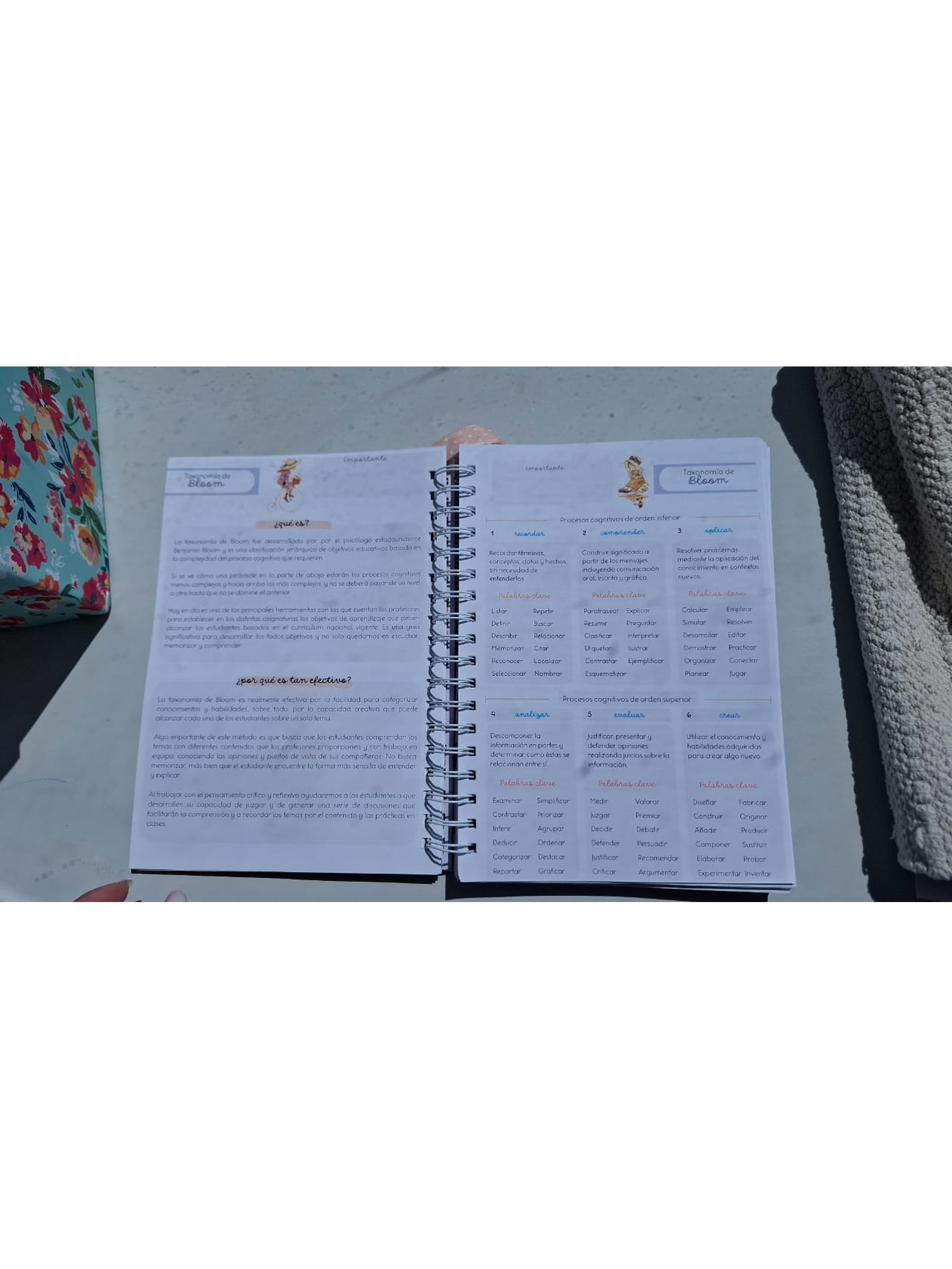 Planner Docente Sarah Kay 7