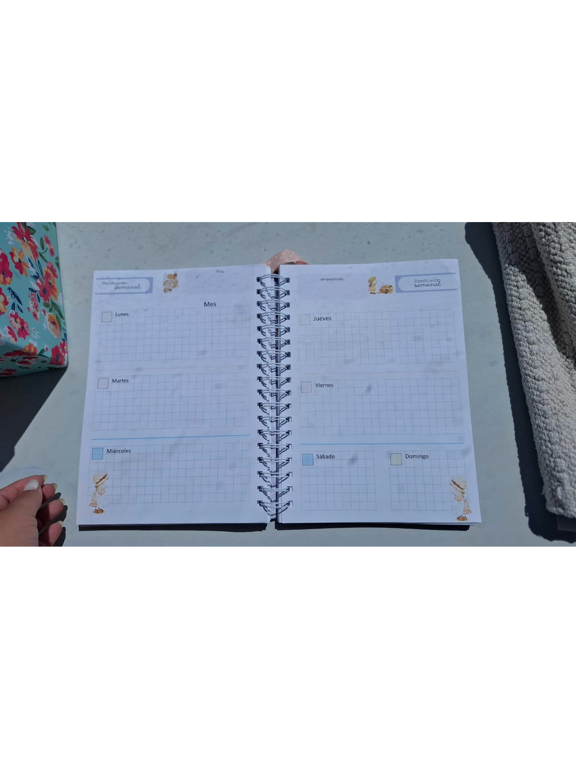 Planner Docente Sarah Kay 8