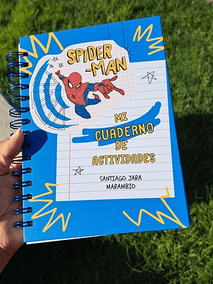 Libro actividades Spiderman (3 - 4 años)