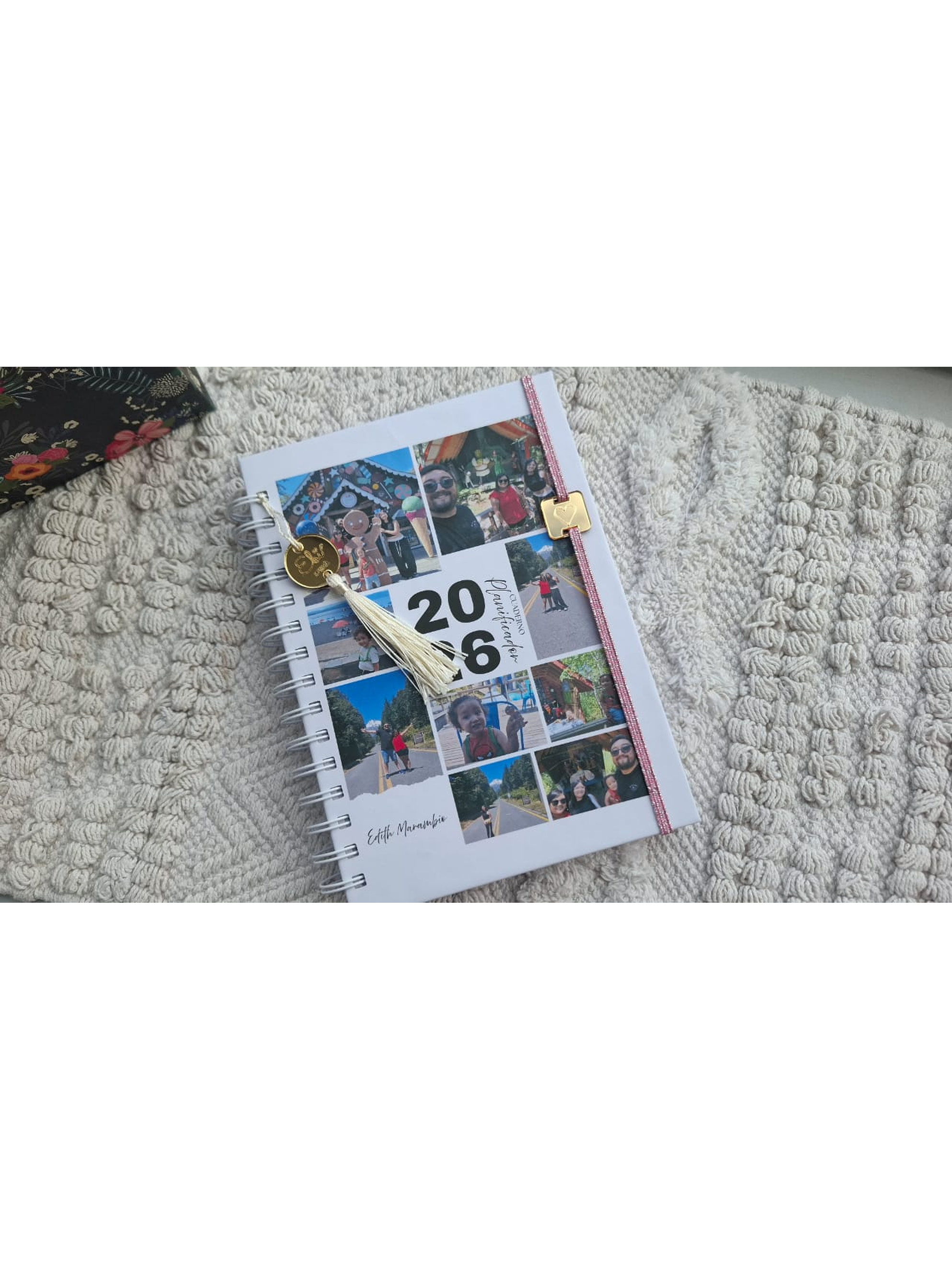 Cuaderno Planificador Collage de Fotos 1