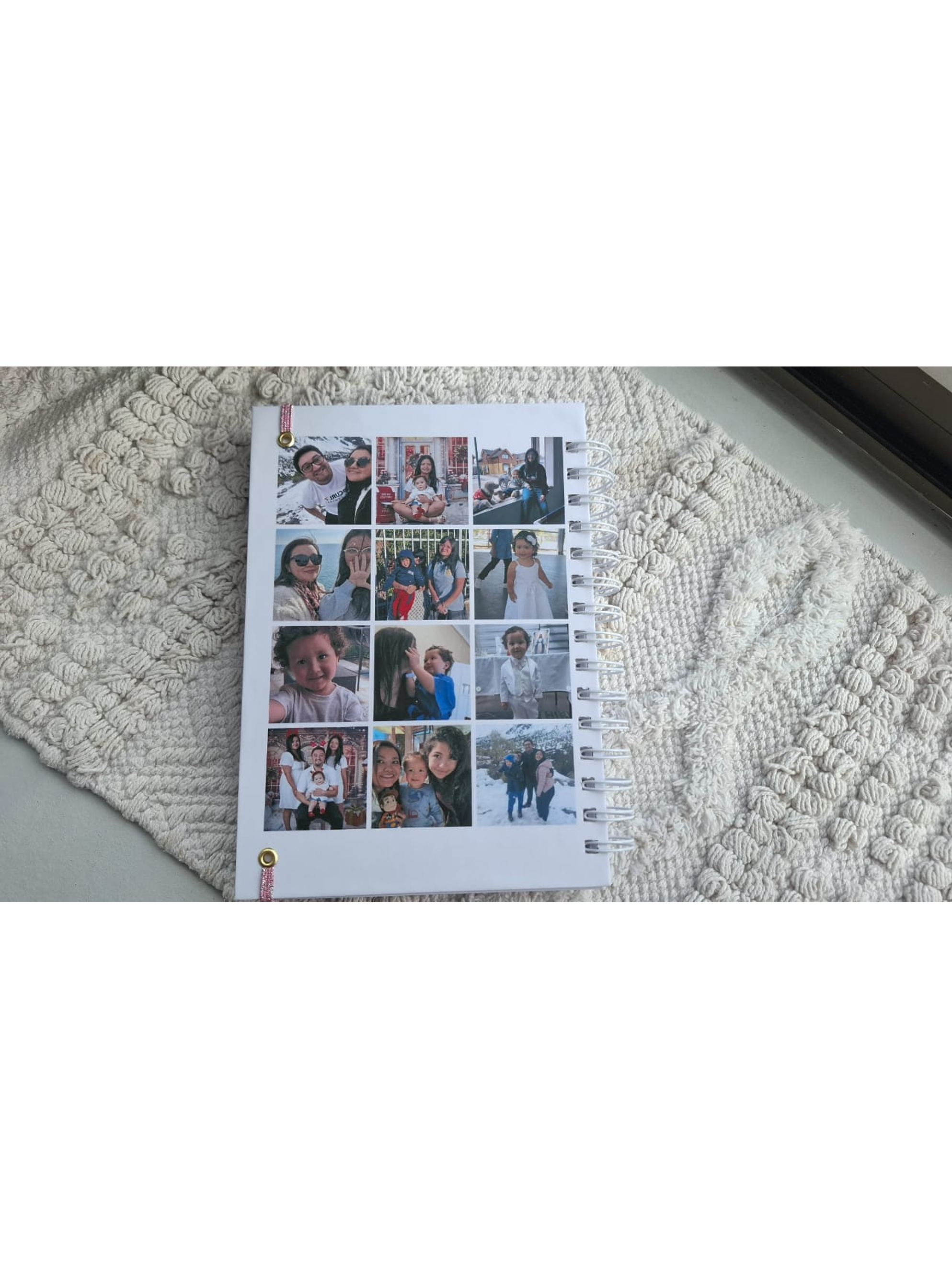 Cuaderno Planificador Collage de Fotos 11