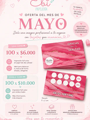Tarjetas de presentación 