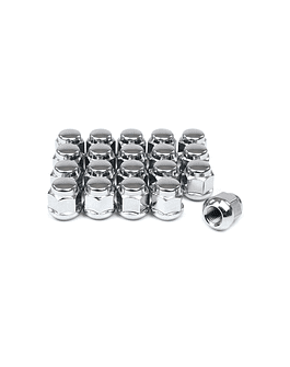 OEM HONDA WHEEL NUTS 20-PIECE (CLOSED END) M12X1.5MM (ROUND CONICAL)