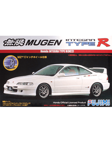 Fujimi 1:24 Scale Honda Mugen Integra DC2 Type R Model Kit #687P With Tamiya Glue