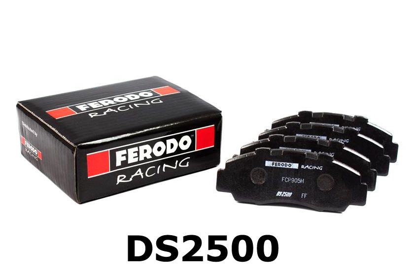 FERODO DS2500 PERFORMANCE BRAKE PADS FRONT (CIVIC 01-06 TYPE R/07-12 TYPE R/S2000 99-09)