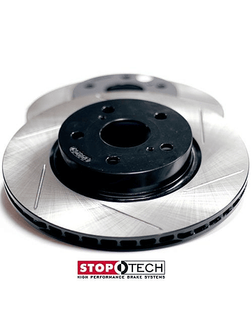 STOPTECH GROOVED BRAKE DISCS FRONT 5X114.3 262MM (CIVIC 01-06/CR-Z/RSX)