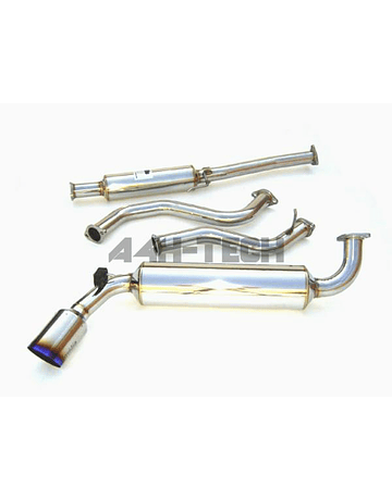 INVIDIA GT300 EXHAUST SYSTEM STAINLESS STEEL (CIVIC 88-91)