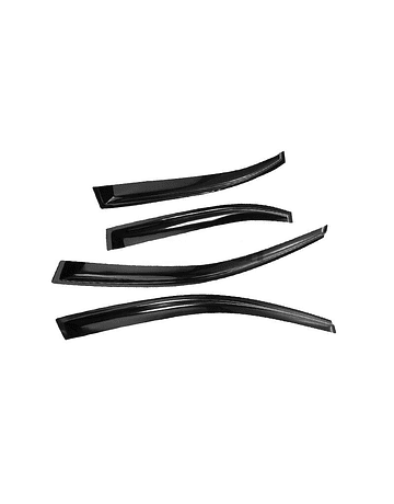 H-GEAR DOOR WINDOW VISORS OEM STYLE 4-PIECE (ACCORD 03-07 4DRS)