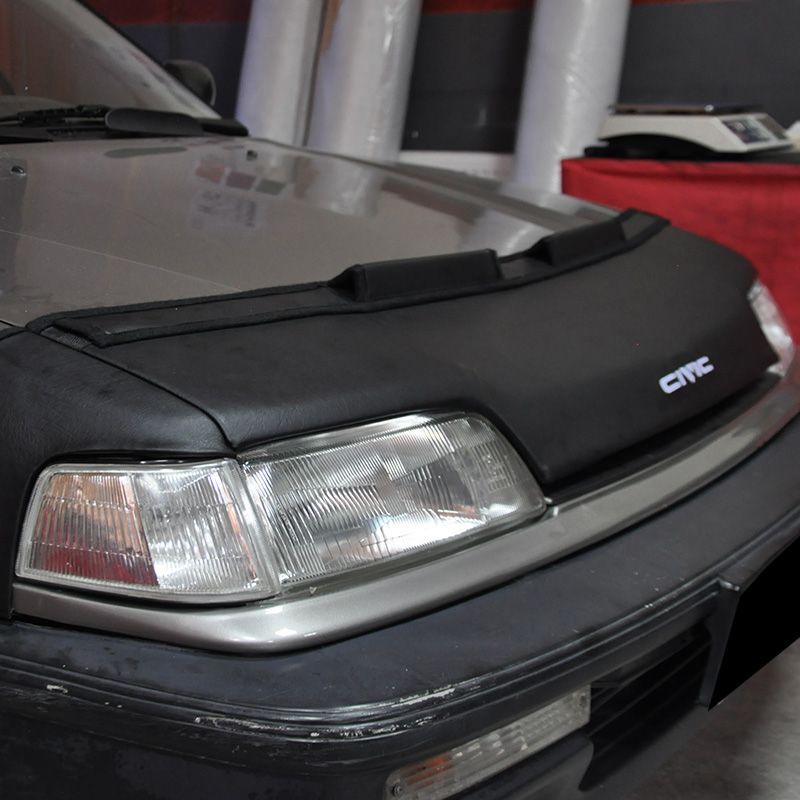 Bonnet Protector Black suitable for Honda Civic 1988-1991