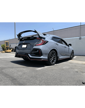 PU DESIGN LIP TYPE R STYLE REAR (CIVIC 2017+ FK6/FK7)