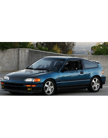 H-GEAR DOOR WINDOW VISORS (CRX 88-91)