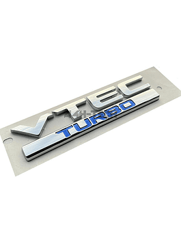 OEM HONDA ''VTEC TURBO'' LOGO / EMBLEM (UNIVERSAL HONDA)