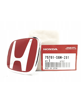 OEM HONDA H-LOGO RED (INTEGRA 01-06 TYPE R/ACCORD 03-07 CL7)