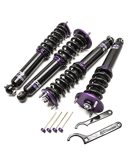 D2 Street Coilovers for Honda Prelude Gen. 4 (91-96)