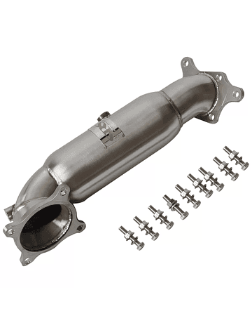 SRS stainless steel catalyst replacement/down pipe 76MM (Honda Civic 17-21 2.0 Type R turbo FK8)