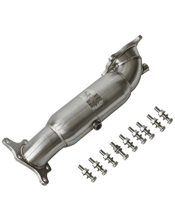 SRS stainless steel catalyst replacement/down pipe 76MM (Honda Civic 17-21 2.0 Type R turbo FK8)
