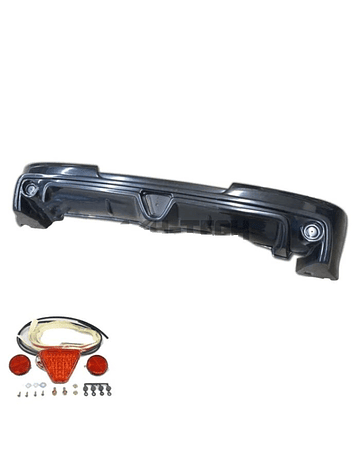 H-Gear Pro-Line ABS plastic bumperlip RZ-style rear (Honda CR-Z 10-14)