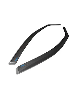 Climair Window visors Smoked (Prelude 92-96)