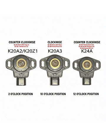 Bull Boost Performance TPS throttle position sensor (Honda K-serie engines)