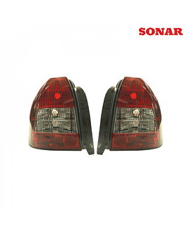 Sonar tail lights red/white clear (Civic 96-00 3drs)