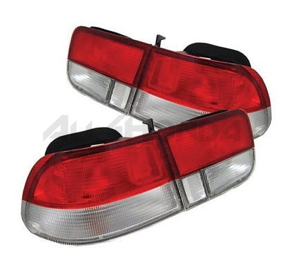 DEPO tail lights Facelift red/white (Civic 96-00 2drs)
