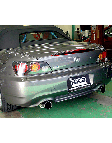 HKS Hi-Power 409 twin exit exhaust system (S2000 99-09)