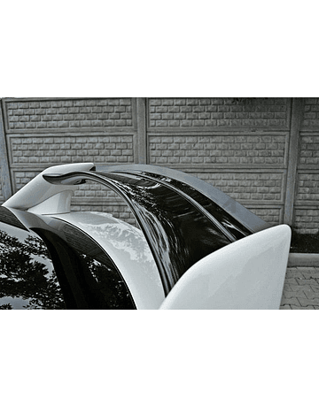 Maxton Design spoiler extension V1 gloss black (Civic 2015+ Type R Turbo FK2)