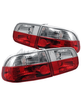 Sonar tail lights red/white clear (Civic 92-95 3drs)