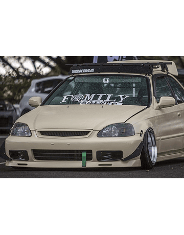 PU Design lip backyard special style front (Civic 99-00 2/3/4 drs)