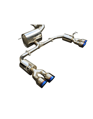 INVIDIA Q300 TI CAT BACK EXHAUST SYSTEM HONDA CIVIC TYPE R FK2 15+ LHD