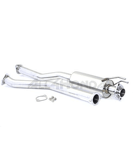 M2 SPORT MID SECTION/CENTRE SECTION STAINLESS STEEL (CIVIC 01-06 TYPE R 3DRS)