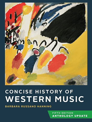 Concise History of Western Music 5th Edition by 