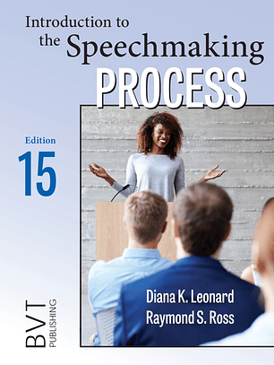  Introduction to the Speechmaking Process 15th Edition 