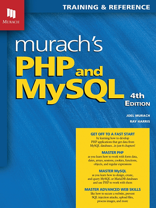  Murach's PHP and MySQL 4th Edition 