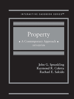 Property A Contemporary Approach 6th Edition 