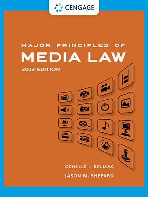 Major Principles of Media Law, 2023