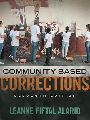 Community Based Corrections 11th Edition
