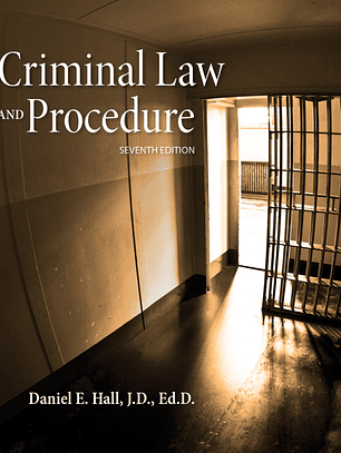 Criminal Law and Procedure 7th Edition 