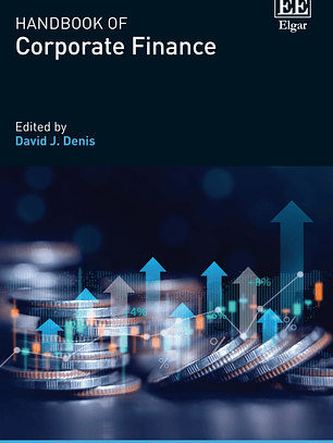 Handbook of Corporate Finance