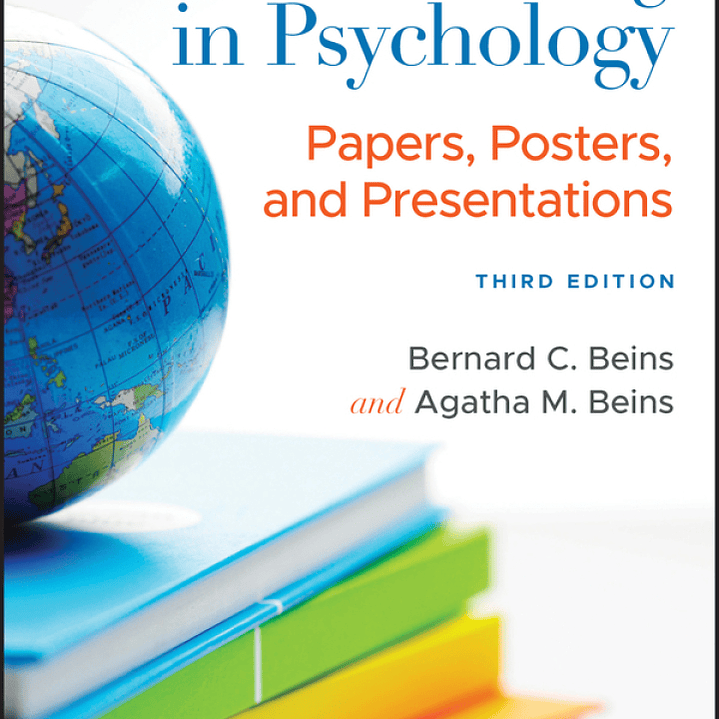 Effective Writing in Psychology: Papers, Posters, and Presentations 3rd Edition 1