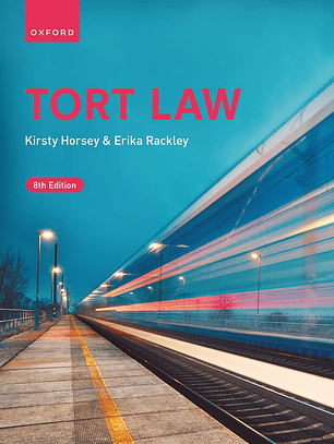 Tort Law 8th Edition